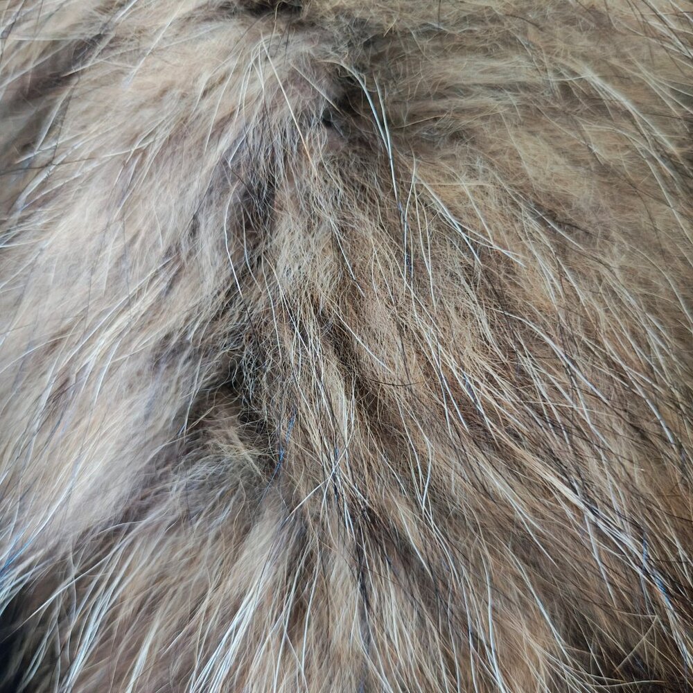 Vintage Fur Trimmed Belted Jacket - Picture 7 of 14